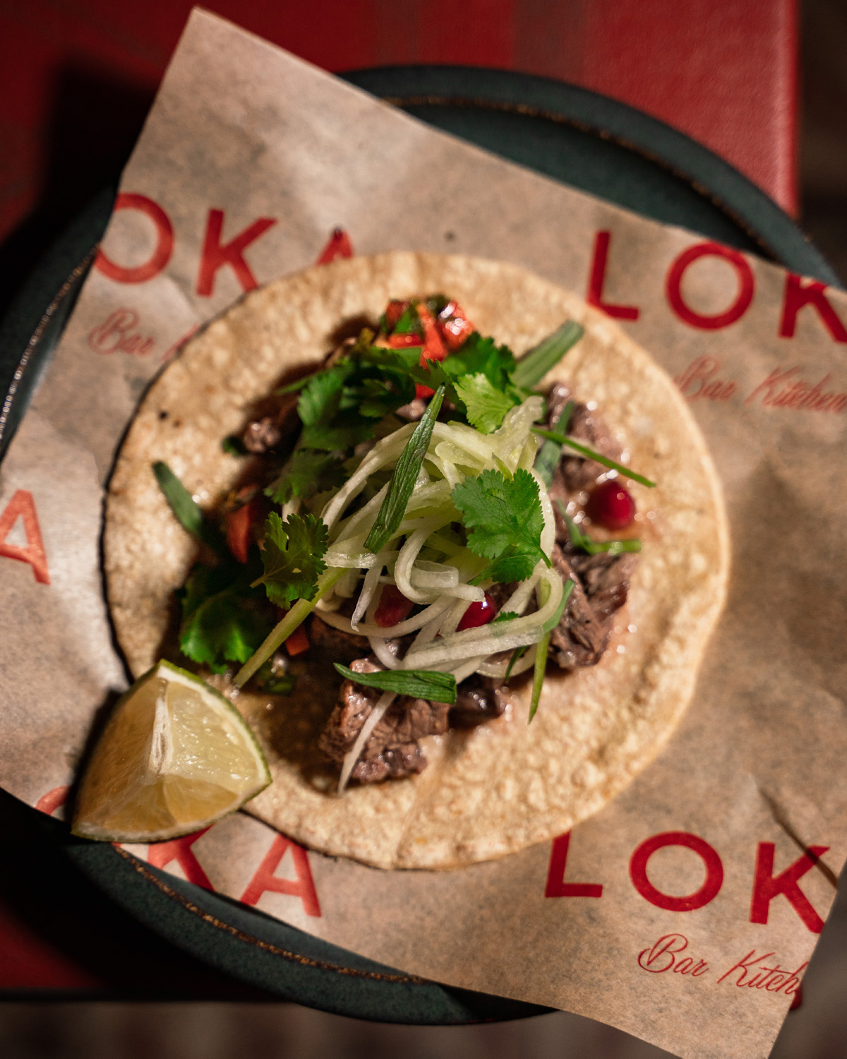 Tacos du restaurant sud-américain à Cannes