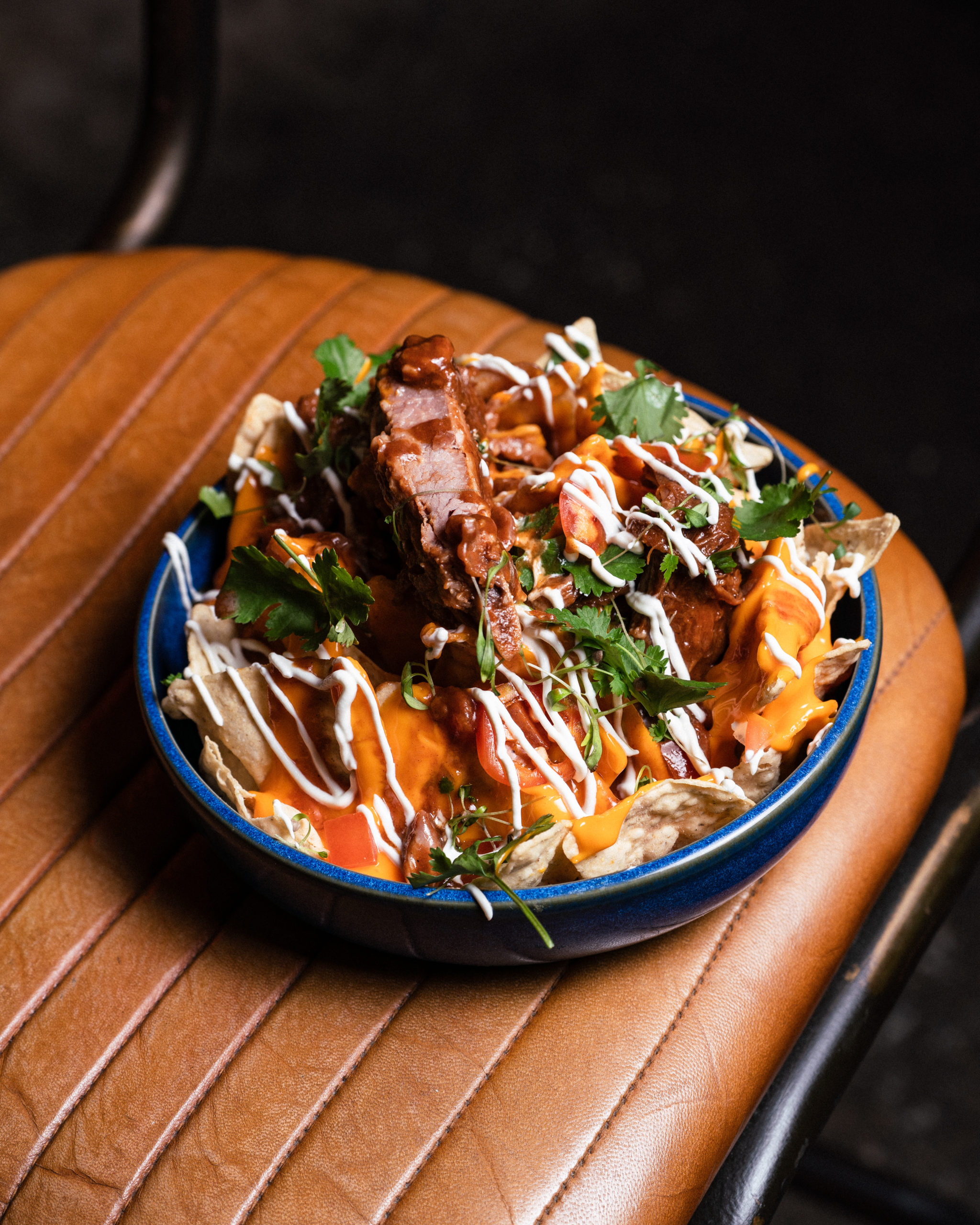 Nachos au restaurant Loka Bar Cannes